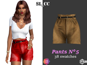Sims 4 — SL_Pants_5 by SL_CCSIMS — -New mesh- -38 swatches- -Teen to elder- -All Maps- -All Lods- -HQ- -Catalog