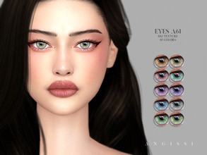 Sims 4 — EYES A61 by ANGISSI — *For all questions go here - angissi.tumblr.com Facepaint category 10 colors HQ compatible