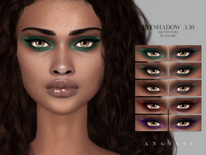 Sims 4 — Eyeshadow A30 by ANGISSI — *For all questions go here - angissi.tumblr.com *10 colors *HQ compatible *Female
