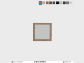 Sims 4 — A-frame - Window 1x1 by Syboubou — This is a modular window 1 tile high.