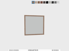 Sims 4 — A-frame - Window 2x2 by Syboubou — This is a modular window 2 tiles high.