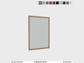 Sims 4 — A-frame - Window 2x3 by Syboubou — This is a modular window for short wall.
