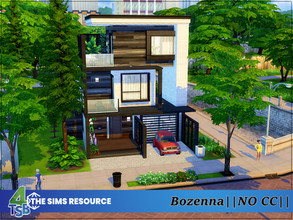 Sims 4 — Bozenna by Bozena — The house is located in the Newcrest. Lot: 20 x 15 Value: $ 101 249 Lot type: Residential