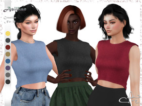 Sims 4 — Creation No: 38 by Asilkan — New Mesh 8 colours All Maps HQ compatible