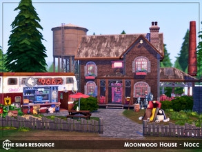 Sims 4 — Moonwood House - Nocc by sharon337 — Moonwood House is a 3 Bedroom 3 Bathroom family home. Perfect for a family