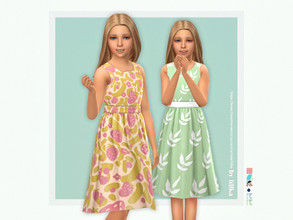 Sims 4 — Aura Dress NEEDS Holiday Celebration Pack -origin update by lillka — Aura Dress 6 swatches NEEDS Holiday