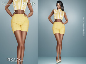 Sims 4 — Soft Cotton Shorts by pizazz — Sims 4 games. Pic only shows 1 of 20 different styles NEW MESH INCLUDED WITH