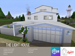 Sims 4 — The Light House by Lyca02 — Light house by Lyca02 3 Storey House No CC 