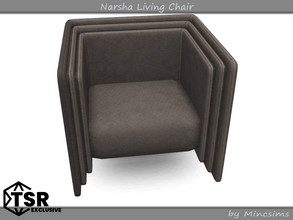 Sims 4 — Narsha Living Chair by Mincsims — Basegame Compatible 7 swathces