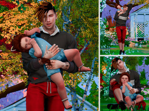 Sims 4 — Dad And Me PosePack by couquett — some poses to take the little ones for a nice Moments I hope you like these