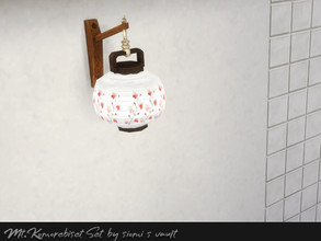 Sims 4 — Mt.Komorebi set Lamp by siomisvault — Two cute lamps for your amazing room! Thank you for the love and support