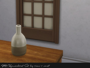 Sims 4 — Mt.Komorebi set Vase 01 by siomisvault — A beautiful vase for your room.This one is Vase 1 because I have 2 more