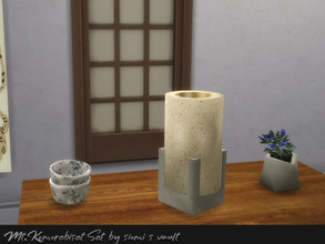Sims 4 — Mt.Komorebi set Vase 03 by siomisvault — Another beautiful vase for your room.This one is the last one but it's