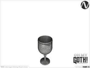 Sims 4 — Oh My Goth! | Morrigan Goblet by ArtVitalex — Dining Room Collection | All rights reserved | Belong to 2022