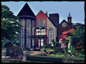 Sims 4 — Oh My Goth - CLORA - CC only TSR by marychabb — A residential house for Your's Sims . Fully furnished and