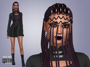 Sims 4 — Oh My Goth - Carlee Norman  by Mini_Simmer — - Download the CC from the required section. - Don't claim or