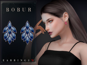 Sims 4 — Marquise Cut Diamond Earrings by Bobur2 — Marquise Cut Diamond Earrings 12 colors HQ compatible I hope you like