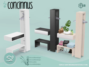 Sims 4 — Concinnus dresser by SIMcredible! — by SIMcredibledesigns.com available at TSR 3 colors variations