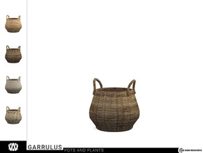 Sims 4 — Garrulus Pot V by wondymoon — - Garrulus Outdoor - Pot V - Wondymoon|TSR - Creations'2022