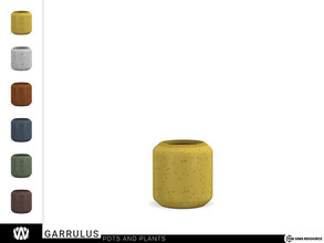 Sims 4 — Garrulus Pot VI by wondymoon — - Garrulus Outdoor - Pot VI - Wondymoon|TSR - Creations'2022