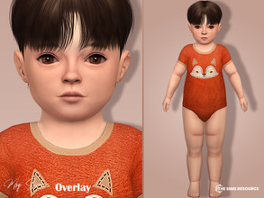 Sims 4 — Ellis Toddler Skin Overlay by MSQSIMS — This toddler skin overlay comes in 4 different strengths. It is suitable