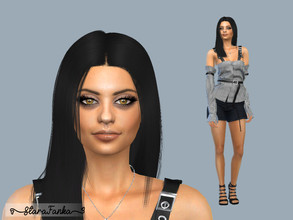 Sims 4 — Mila Kunis by starafanka — DOWNLOAD EVERYTHING IF YOU WANT THE SIM TO BE THE SAME AS IN THE PICTURES NO SLIDERS
