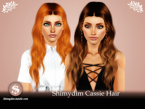 Sims 3 — Cassie Hairstyle - All Ages by Shimydimsims — Hi! I hope you will like this hair! It's a long wavy hairstyle