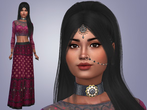 Sims 4 — Aliza Mani - TSR Only CC by Mini_Simmer — - Download the CC from the required section. - Don't claim or
