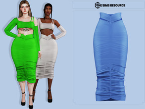 Sims 4 — Julia Skirt by couquett — skirt for your sims 9 swatches Custom thumbnail Base game compatible this have all map