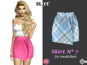 Sims 4 — SL_Skirt_7 by SL_CCSIMS — -New mesh- -70 swatches- -Teen to elder- -Shadow&Bump Maps- -All Lods- -HQ-