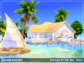 Sims 4 — Cottage By The Sea - Nocc by sharon337 — Cottage By The Sea is a Beautiful 2 Bedroom 2 Bathroom Beach Cottage..