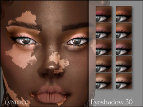 Sims 4 — Eyeshadow_30 by LVNDRCC — Natural eyeshadow in cold wand warm brown shades with nude, pink, mauve and creme