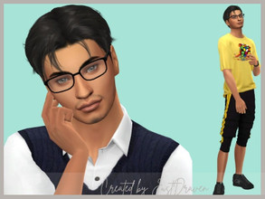 Sims 4 — Ethan Davidson (The Overachiever) by Draven298 — Meet Ethan, a highschool overachiever ready to take on the