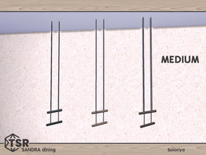 Sims 4 — Sandra Dining. Ceiling Light, medium by soloriya — Ceiling light, medium version. Part of Sandra Dining set. 3