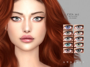 Sims 4 — EYES A63 by ANGISSI — *For all questions go here - angissi.tumblr.com Facepaint category 10 colors HQ compatible