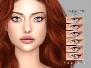 Sims 4 — Eyeliner A48 by ANGISSI — *For all questions go here - angissi.tumblr.com *6 colors *HQ compatible *Female