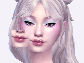 Sims 4 — Pixie Dust Lipgloss by Sagittariah — base game compatible 5 swatches properly tagged enabled for all occults