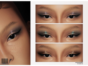 Sims 4 — Glossy Party Eyeshadow | N88 by cosimetic — - Female - 30 Swatches. - 30 Custom thumbnail. - You can find it in