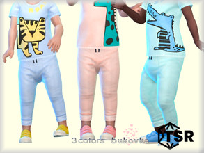 Sims 4 — Pants Toddler / M by bukovka — Pants for babies of boy. Installed standalone, new mesh is mine, included.