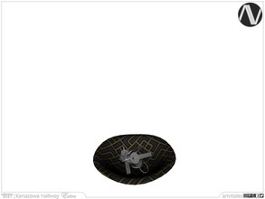 Sims 3 — Kanazawa Key Bowl by ArtVitalex — Hallway Collection | All rights reserved | Belong to 2022 ArtVitalex@TSR -