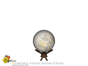 Sims 4 — Florence Globe Decor by Onyxium — Onyxium@TSR Design Workshop Decorative Collection | Belong To The 2022 Year