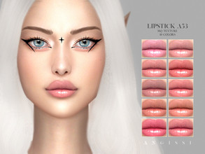 Sims 4 — Lipstick A53 by ANGISSI — For all questions go here ---- angissi.tumblr.com -10 colors -HQ compatible -Female