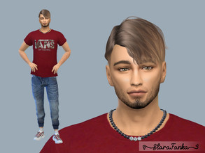 Sims 4 — Erick Blackburn by starafanka — DOWNLOAD EVERYTHING IF YOU WANT THE SIM TO BE THE SAME AS IN THE PICTURES NO