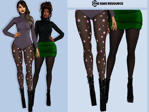 Sims 4 — Freya Leggins by couquett — Leggins for your sims avaible in 5 colors base game compatible