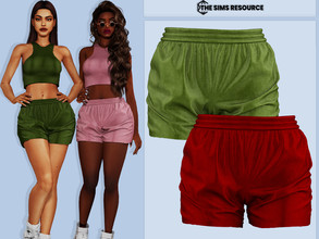 Sims 4 — Vanya Short Pants by couquett — short pants for your sims 8 swatches Custom thumbnail Base game compatible this