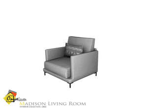 Sims 4 — Madison Sofa Single by Onyxium — Onyxium@TSR Design Workshop Living Room Collection | Belong To The 2022 Year