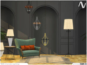 Sims 4 — Chartres Lightings by ArtVitalex — Lighting Collection | All rights reserved | Belong to 2022 ArtVitalex@TSR -
