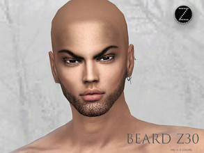 Sims 4 — BEARD Z30 by ZENX — -Base Game -All Age -For Female -8 colors -Works with all of skins -Compatible with HQ mod