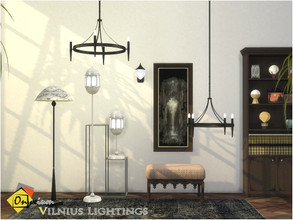 Sims 4 — Vilnius Lightings by Onyxium — Onyxium@TSR Design Workshop Lighting Collection | Belong To The 2022 Year