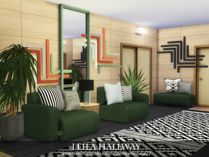 Sims 4 — Leila Hallway by dasie22 — Leila Hallway is a modern,elegant room. Please, use code "bb.moveobjects